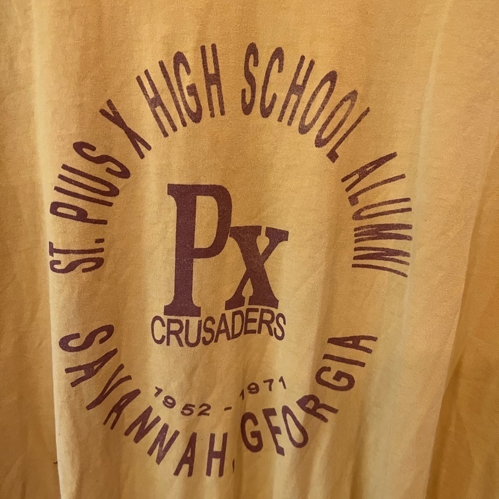 St. Pious High School t-shirt 1952-1971